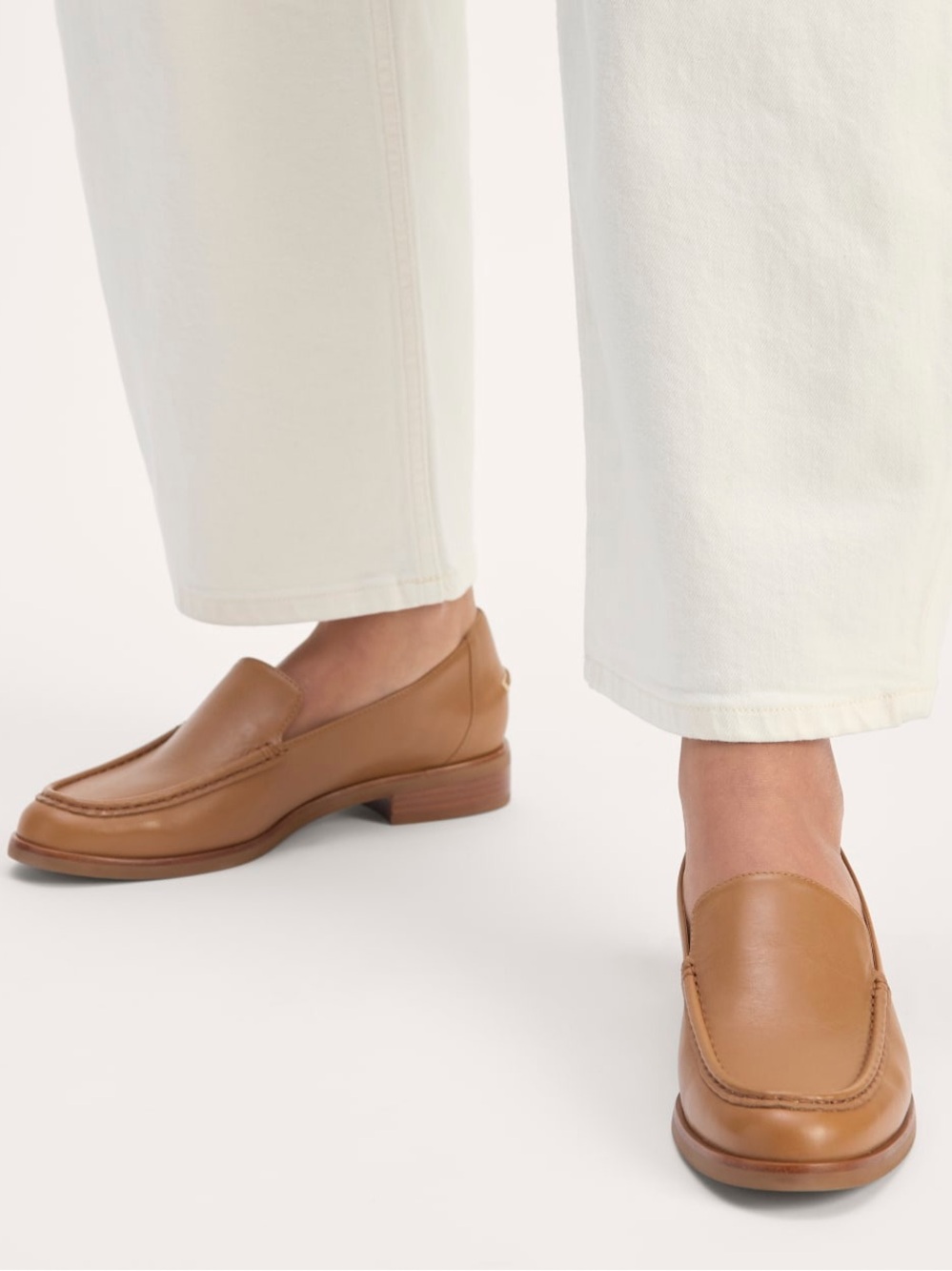 Everlane Modern Loafer - Camel Tan leather size 8
